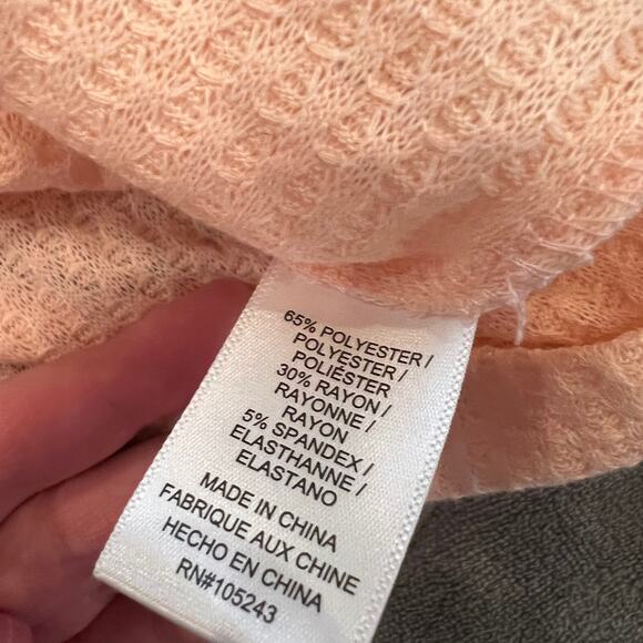 Bobeau NEW Blush Turtleneck Cowl Neck Sweater Size Medium new with tags - Picture 6 of 9